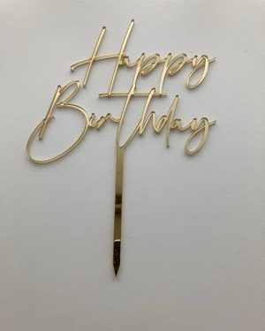 Topper – Happy Birthday