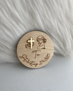 Zahvalnica magnet drvena – bez pakiranja